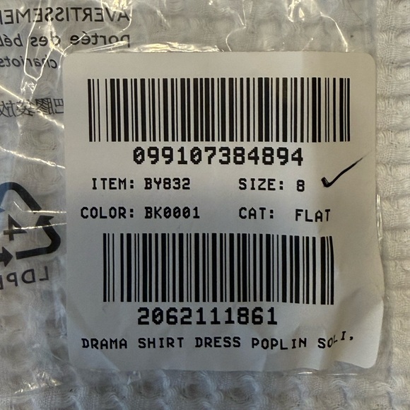 J. Crew Classic Black Elena Drama Midi Shirt-dress in cotton poplin NWT 8 - Picture 13 of 13